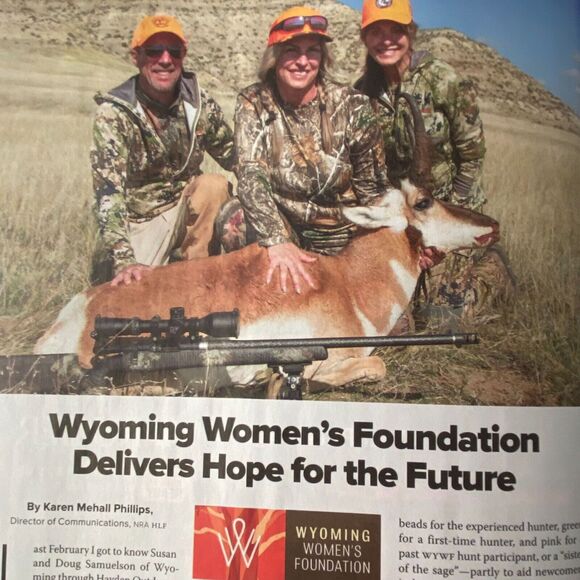 American Hunter February 2023 Wyoming Women Foundation Build Butcher Shop - Picture 6 of 9